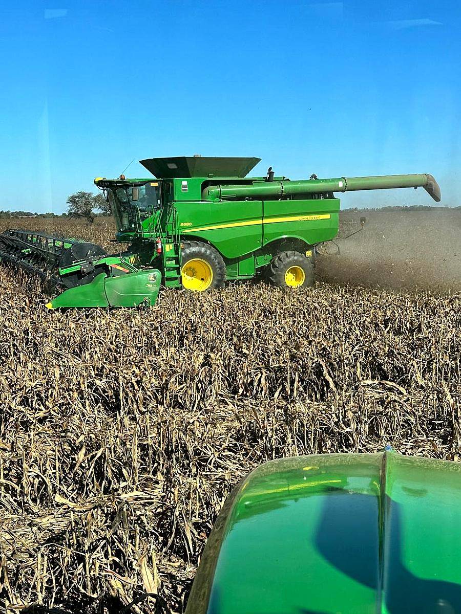 Cosechadora John Deere S680 2016 -draper 45 - Solo 780 Hs