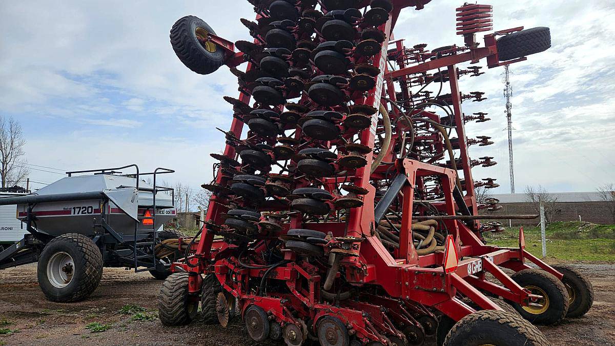 Sembradora Gherardi G600 con Carro Tolva Flexi Coil - 59a21