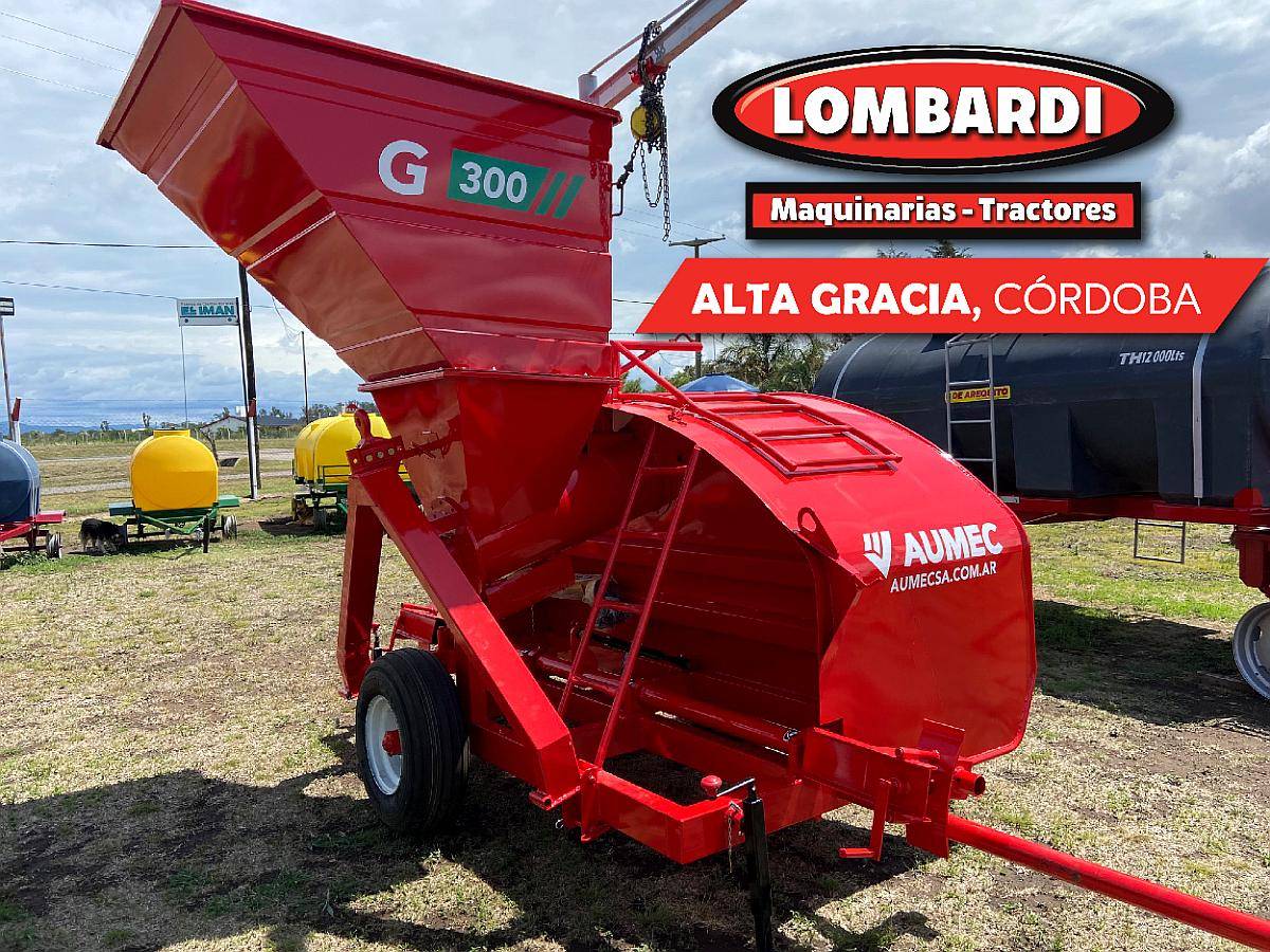 Embolsadora de Granos Aumec Equipada con Barra de Mando