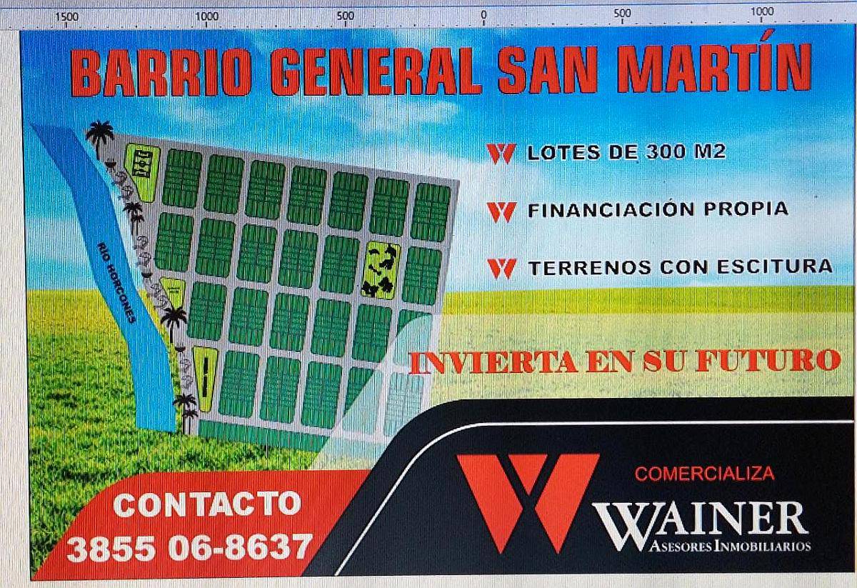 Loteo en Mojon SGO del Estero 120 Cuotas Fijas MIN Anticipo