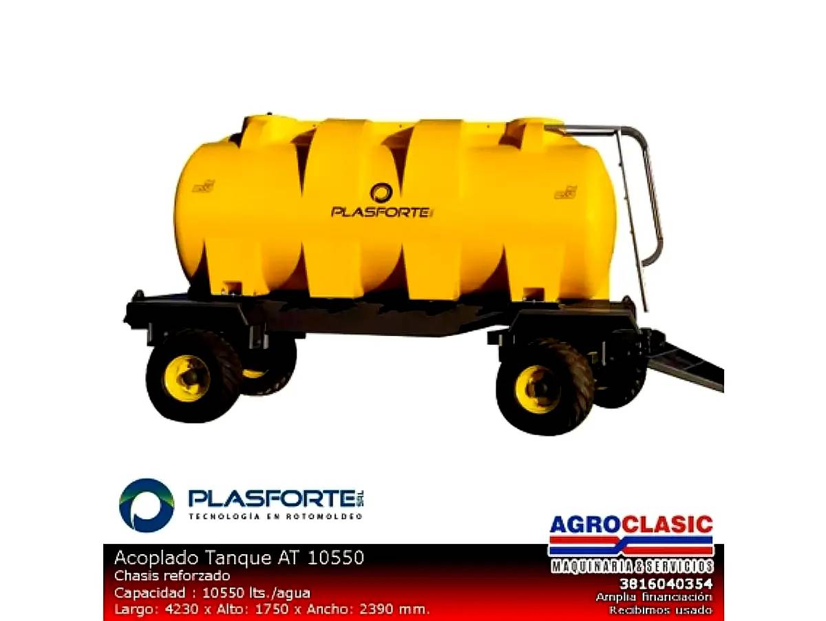 Acoplado Tanque Plasforte 10550 L