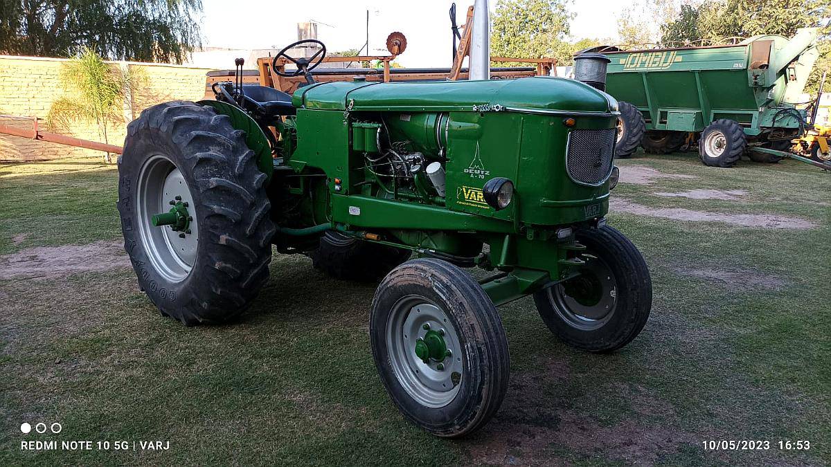 Tractor Deutz a 70.