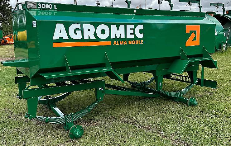 Acoplado Rural Tanque 3000 Litros Agromec