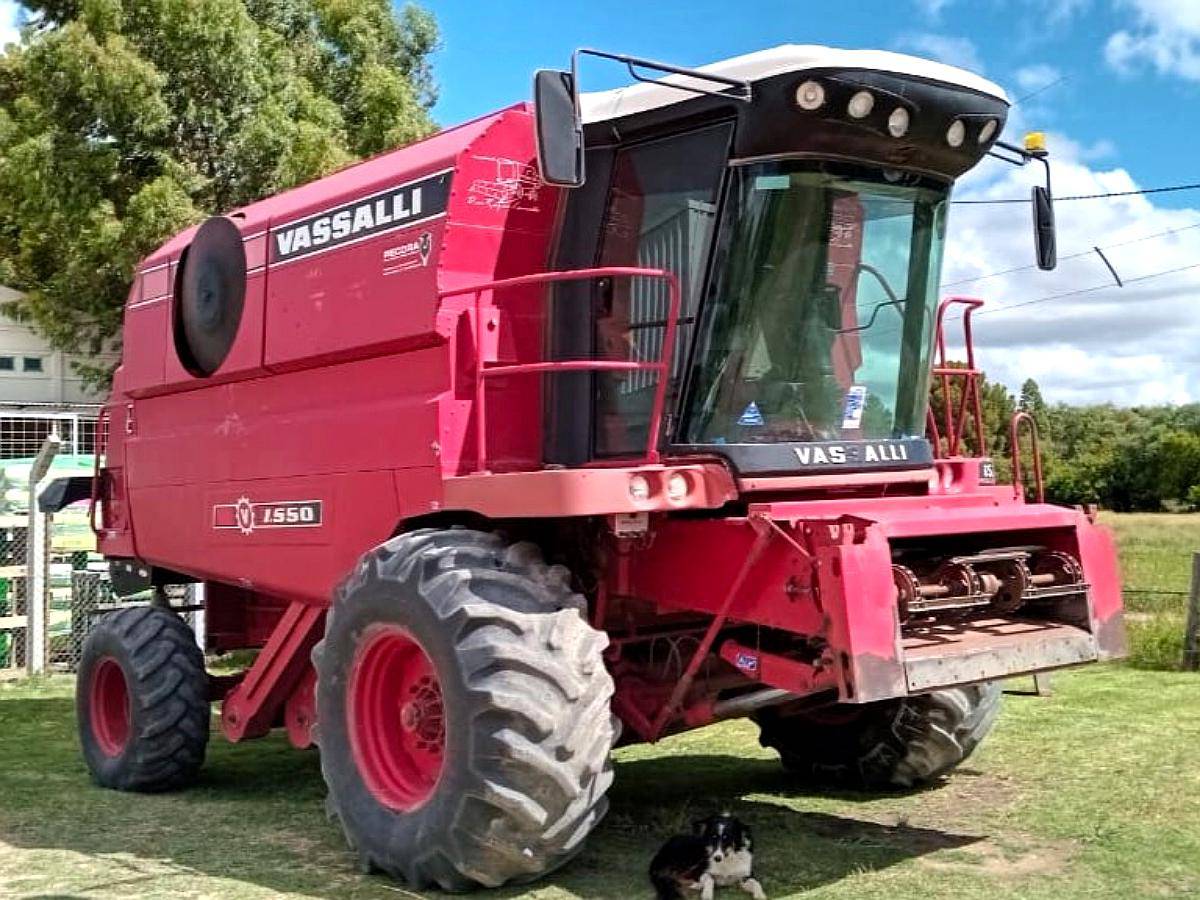 Cosechadora Vasalli 1550 SS, año 2011