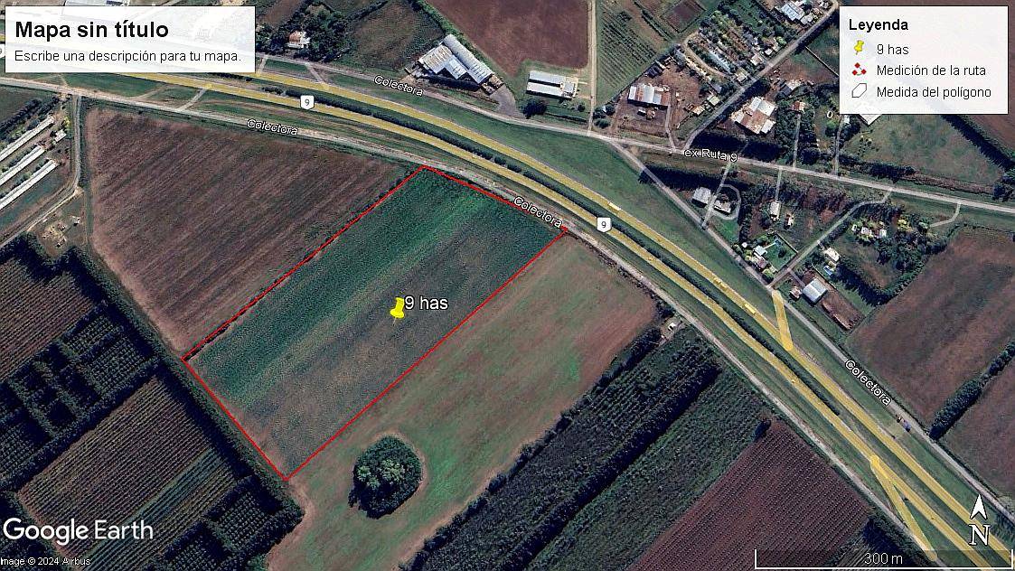 Campo en Venta Sobre Ruta Panamericana en San Pedro