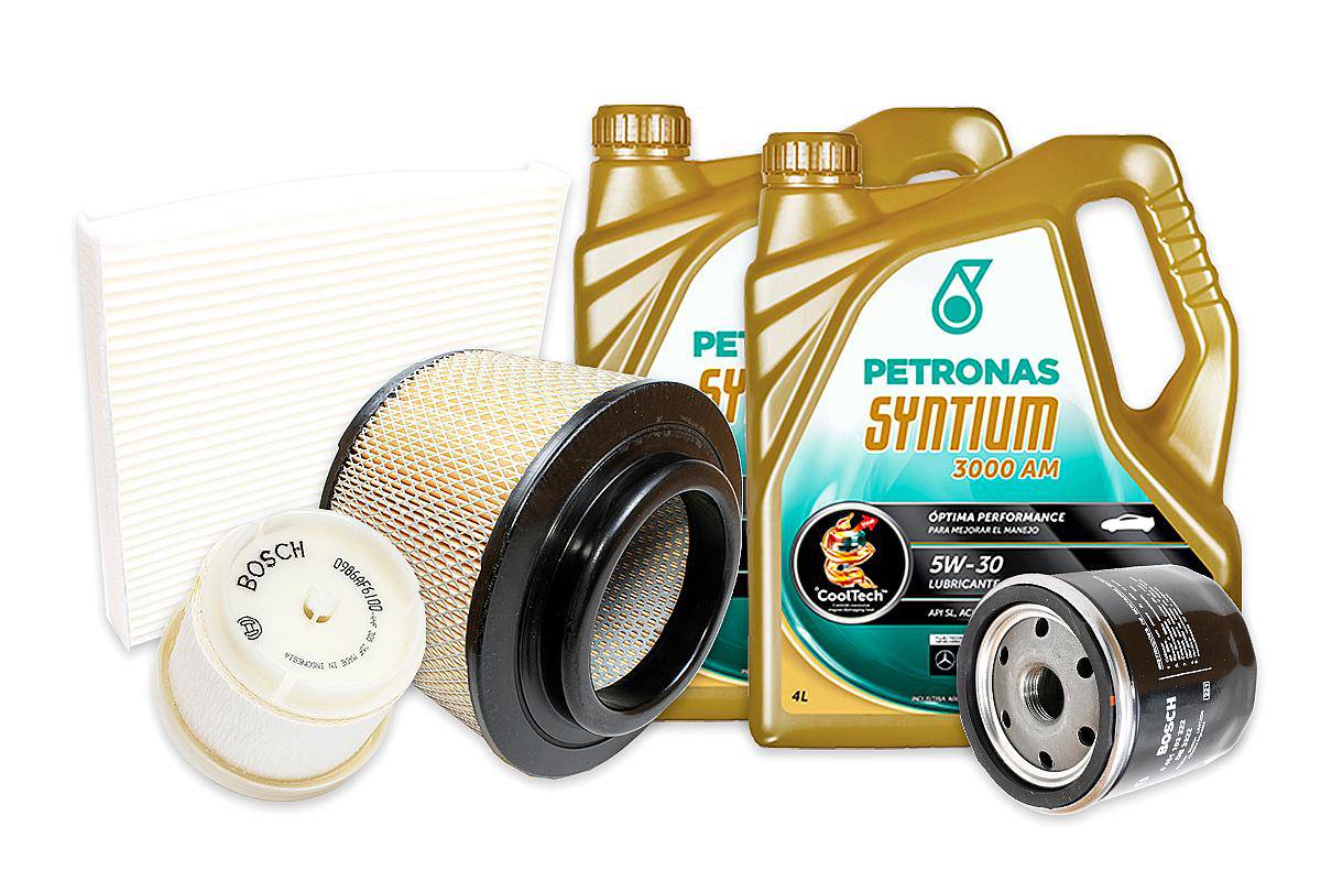 Kit Filtros + Aceite Syntium Toyota Hilux Pick UP 2.5td 2005