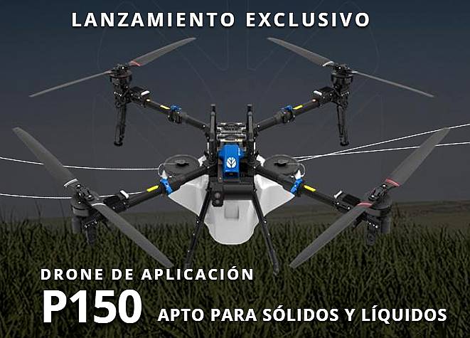 Dron de Aplicación New Holland P150 - Lanzamiento Exclusivo