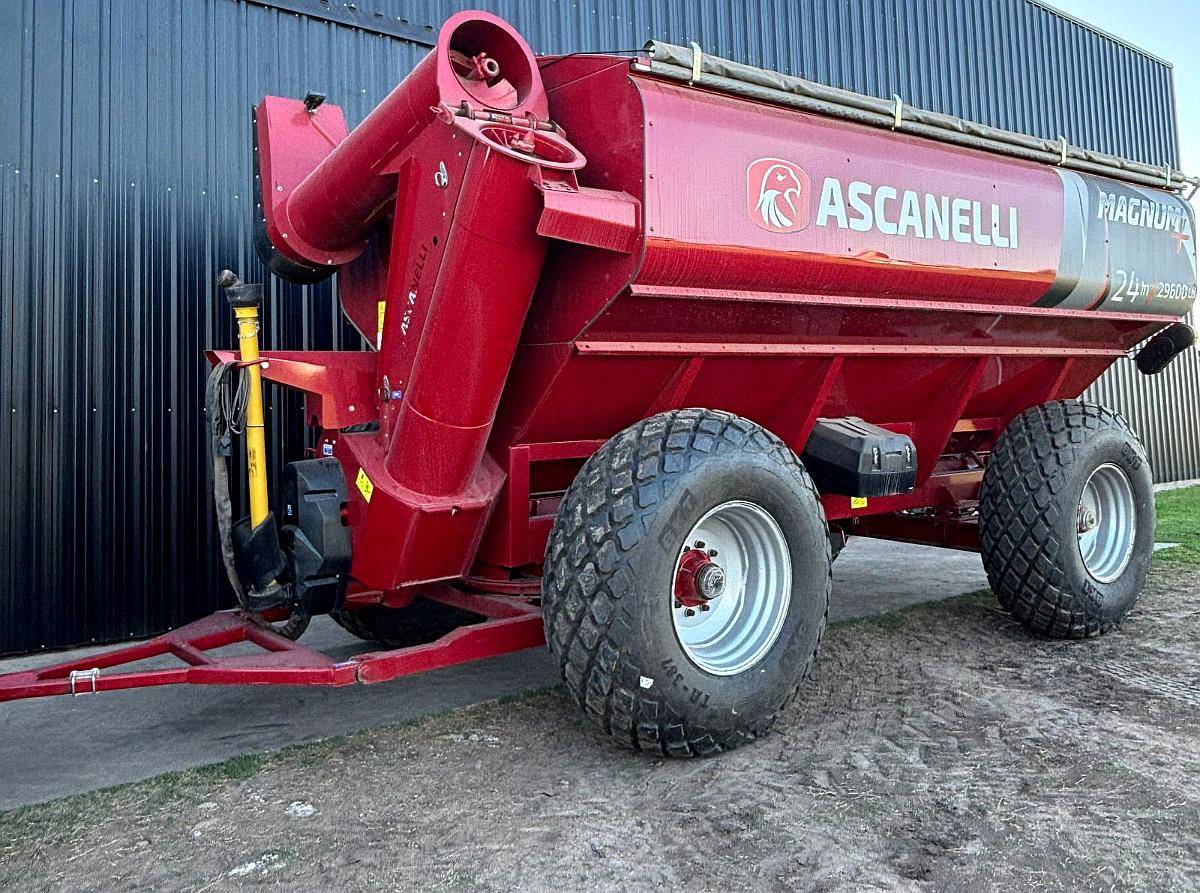 Tolva Autodescargable Ascanelli Magnum+ 24 TN, Nueva.