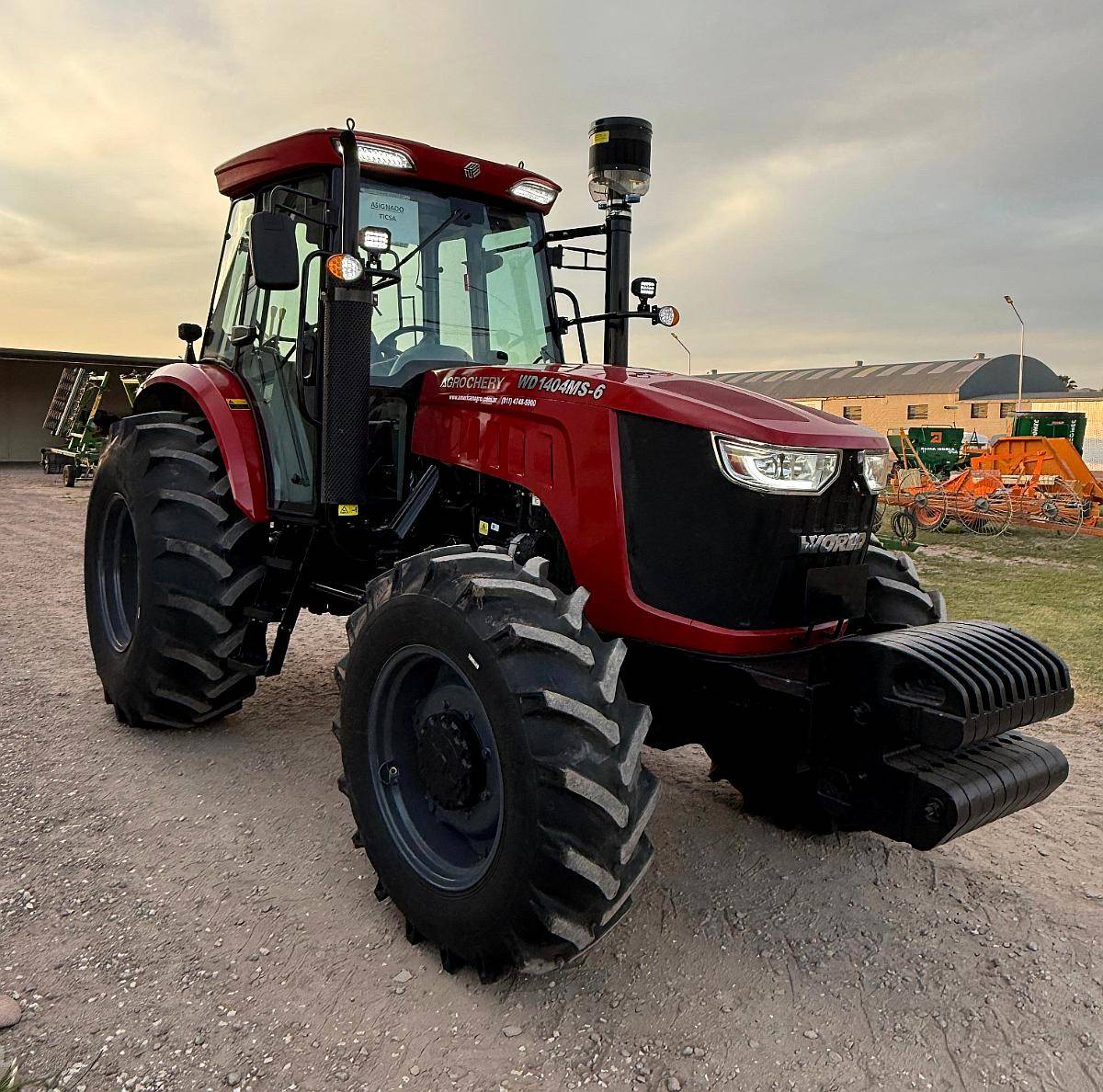 Tractor Agro Chery RS1404 de 140 HP Chino Motor Perkins