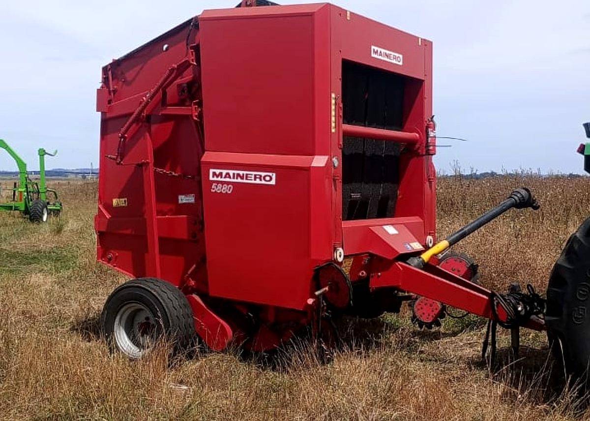 Rotoenfardadora Mainero 5850 - Rollos Anchos 1,50