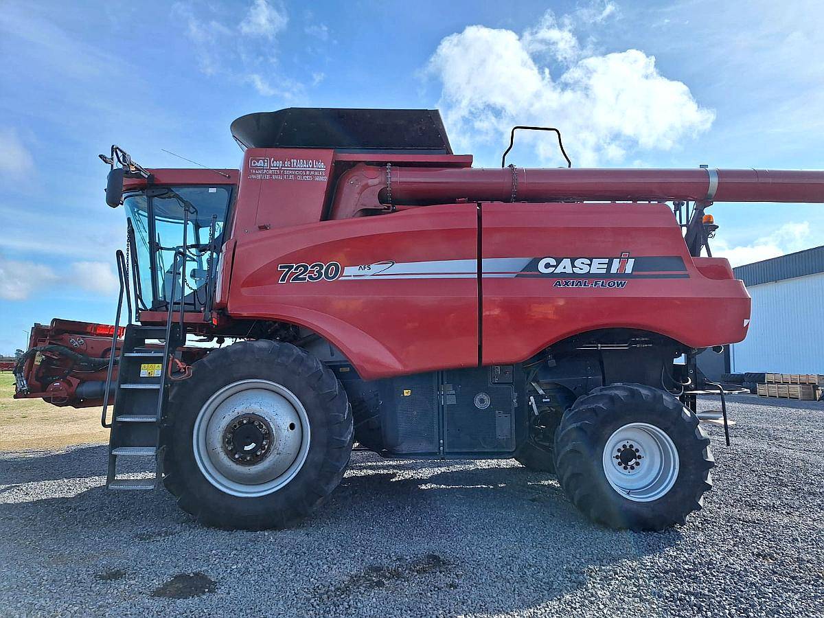 Cosechadora Case 7230 2014- Draper Maizco 40p - Piloto -dual