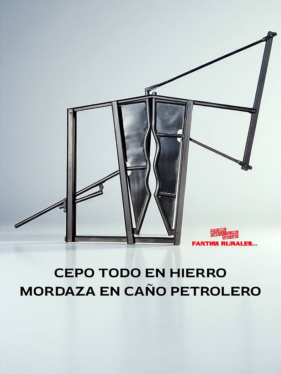 Cepo 100% de Hierro con IPN y Caño Petrolero.