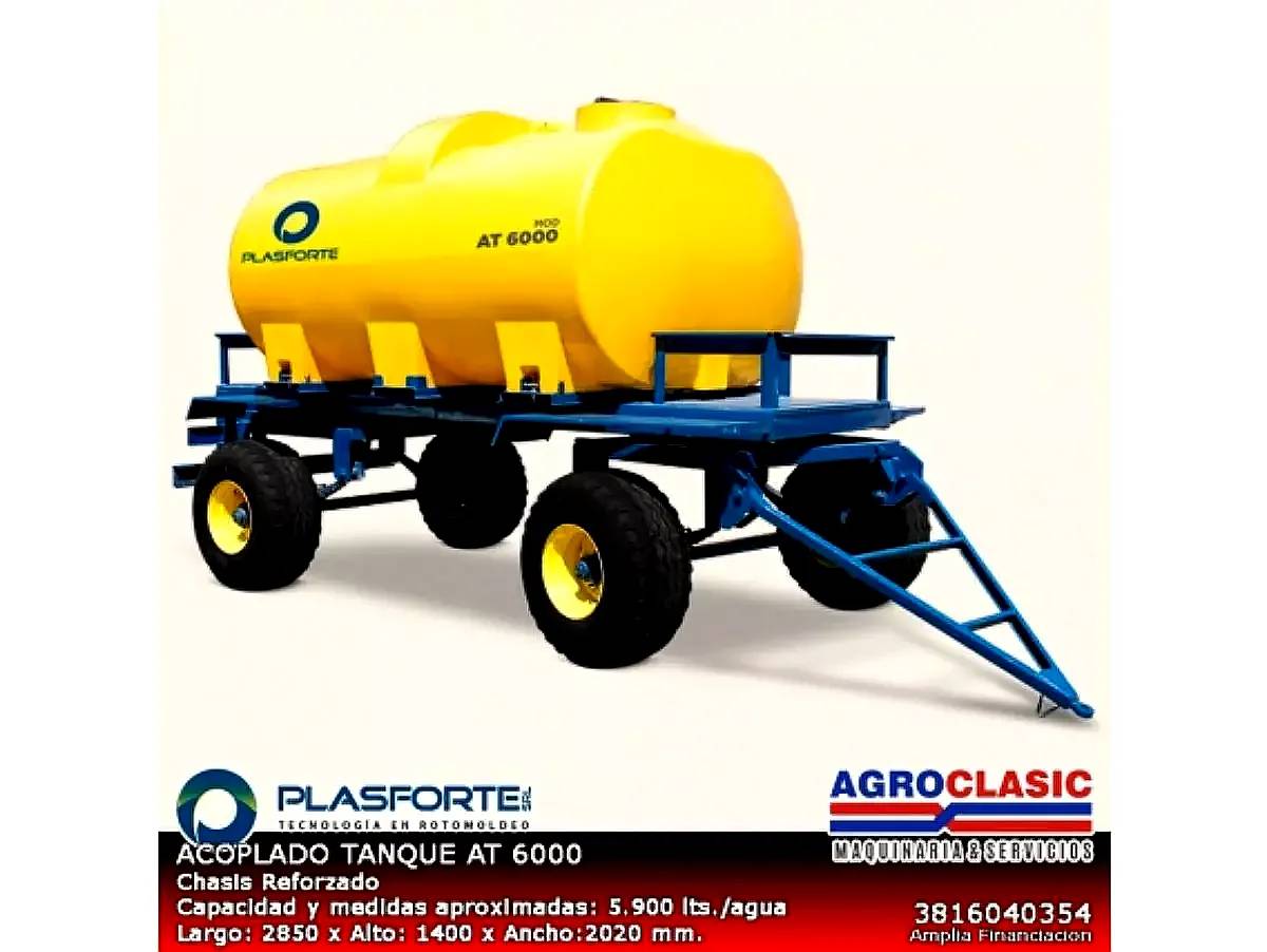 Acoplado Tanque Plasforte 6000 Lts