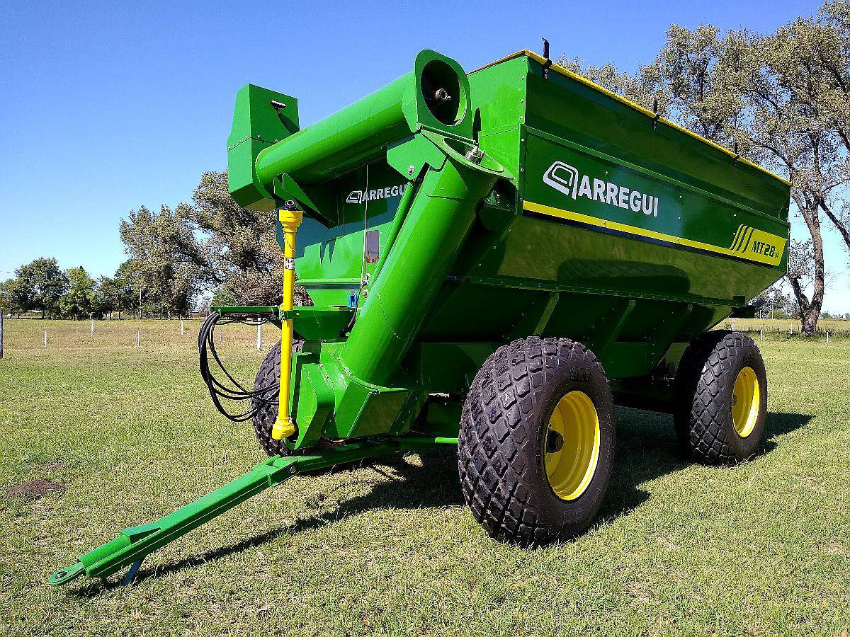 Tolva Arregui Autodescargable 30 M3 - 24 TN C/balanza y Cub.