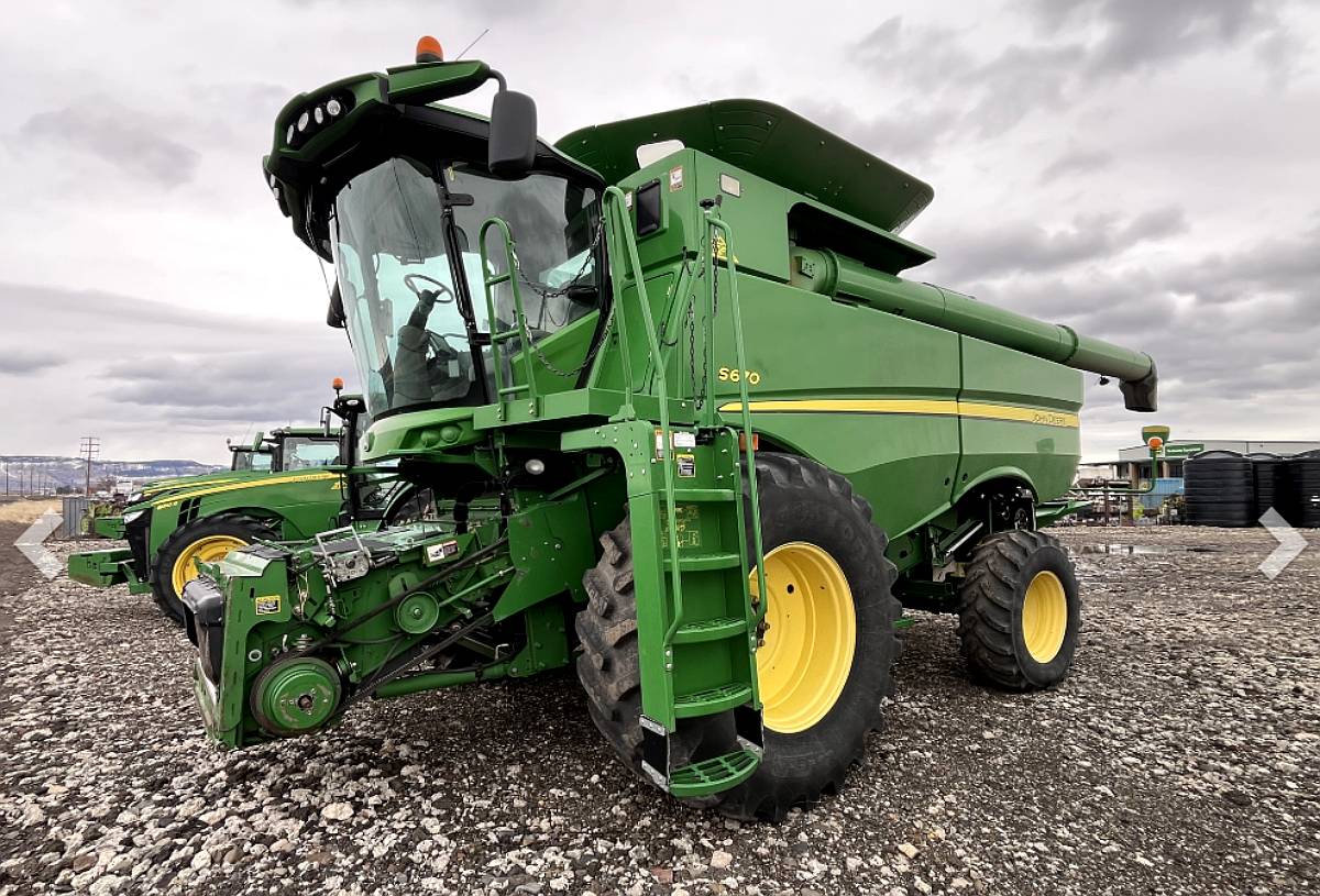 Cosechadora John Deere S670 2012