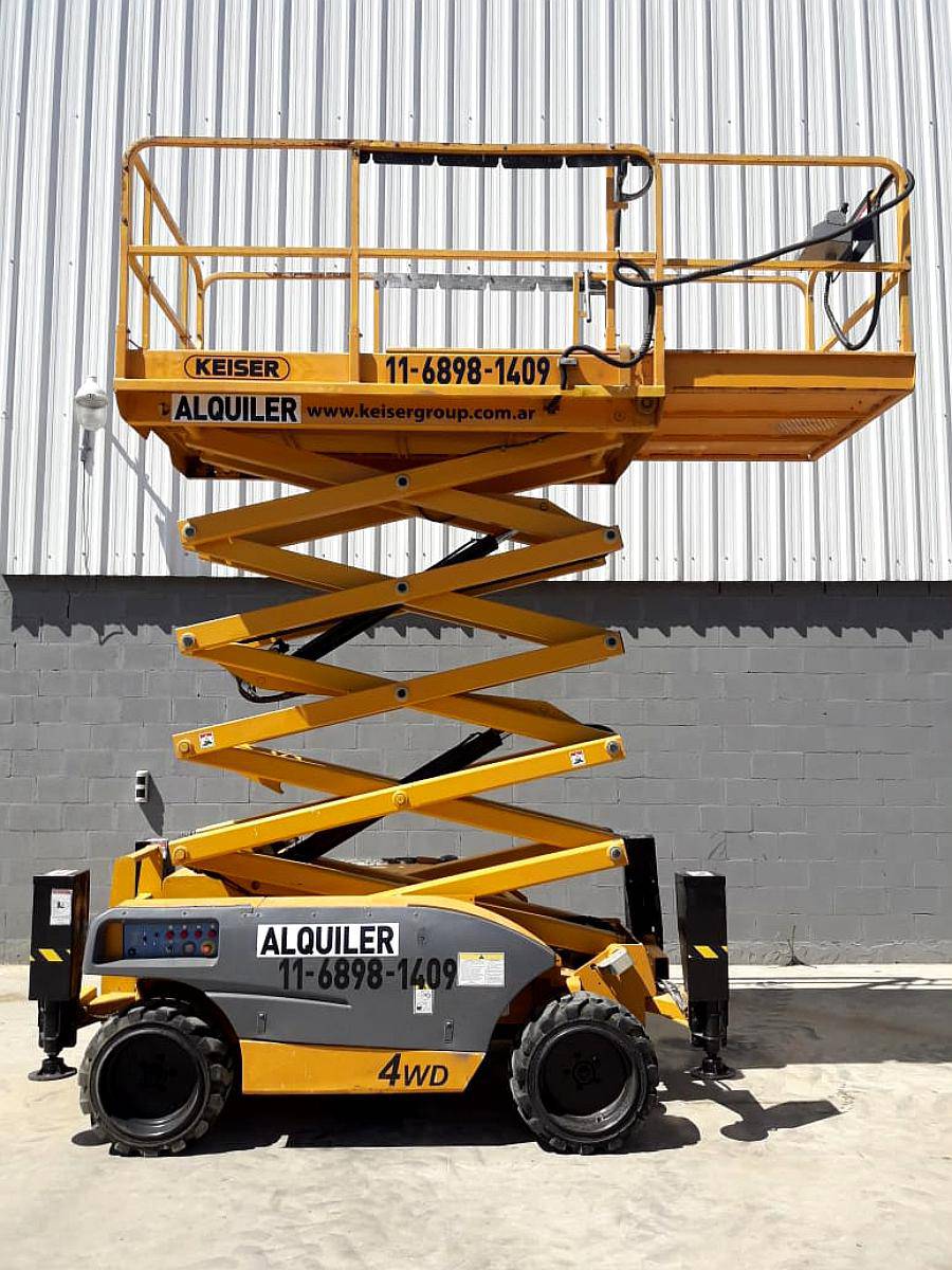 Plataforma Elevadora Tijera 12m Diesel Haulotte JLG