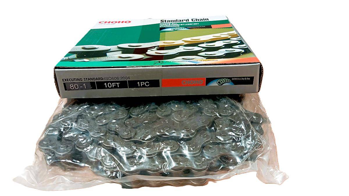 Cadena a Rodillos ASA 80 Simple Marca Choho