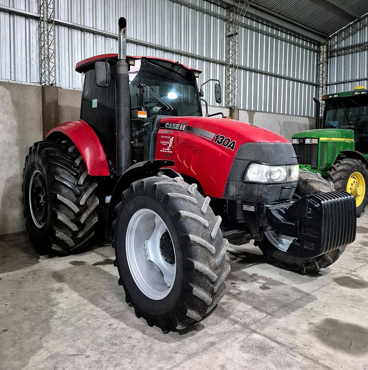 Case 130a con Piloto Trimble