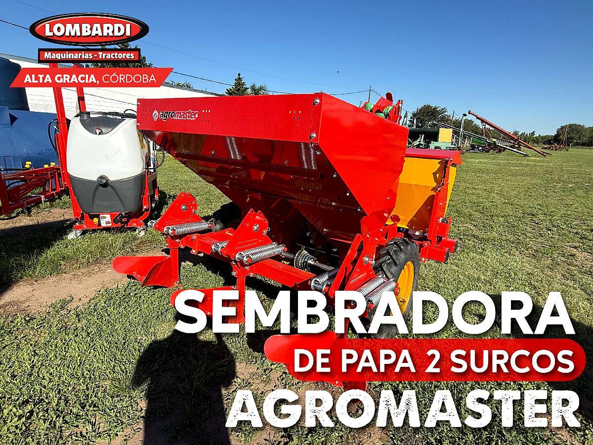 Sembradora de Papa 2 Surcos Nueva Agromaster