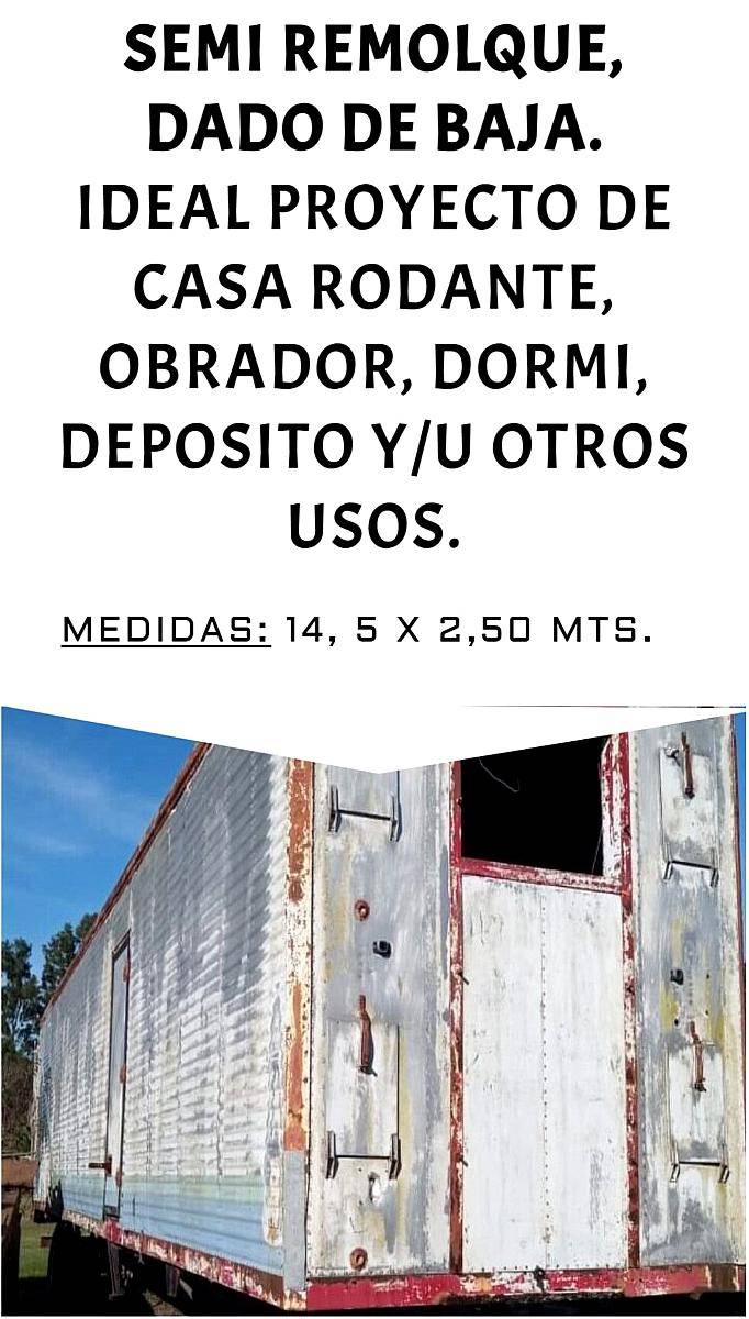 Semirremolque Ideal Varios Proyectos