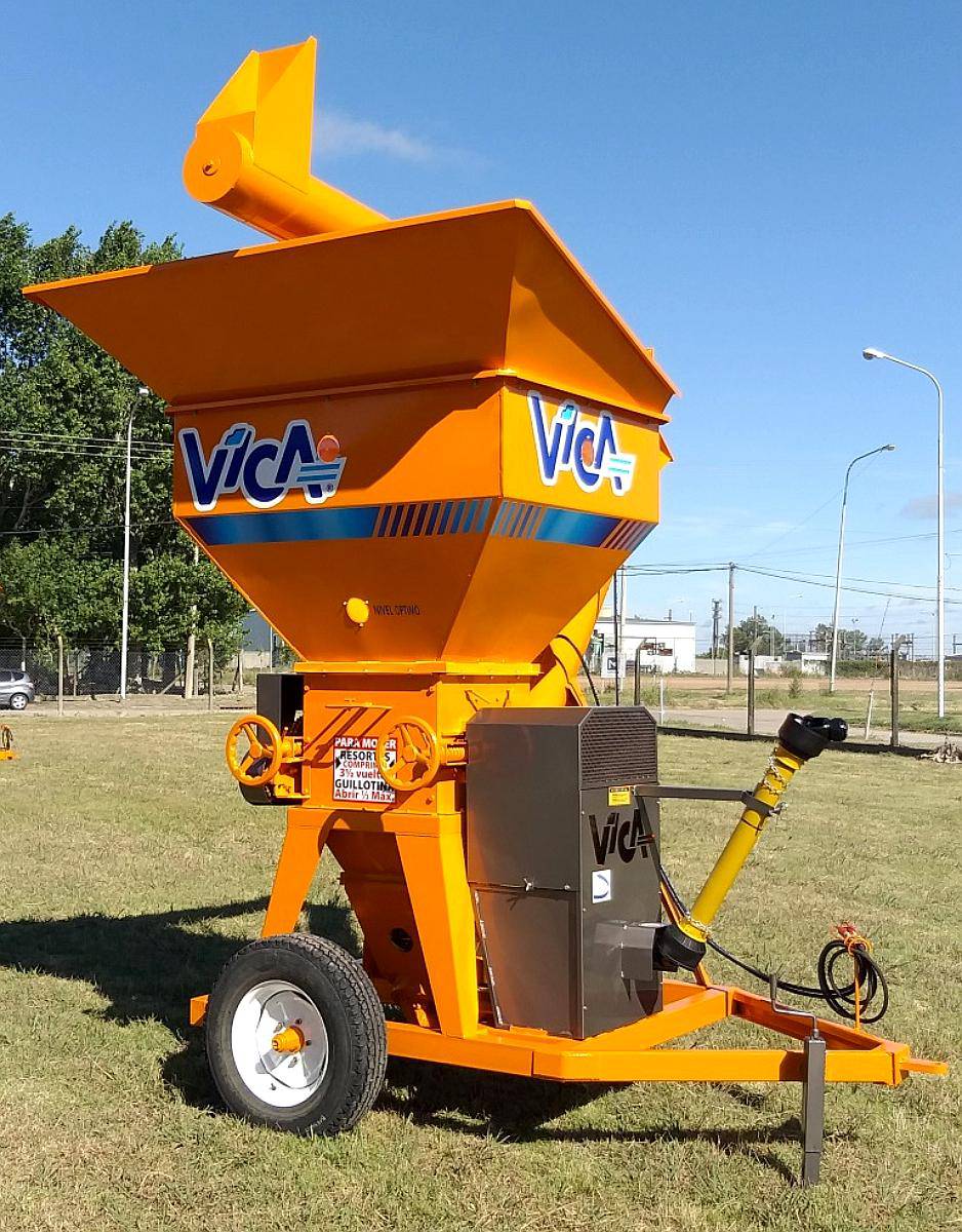 Quebradora/moledora de Granos Transportable 60 Tn/h