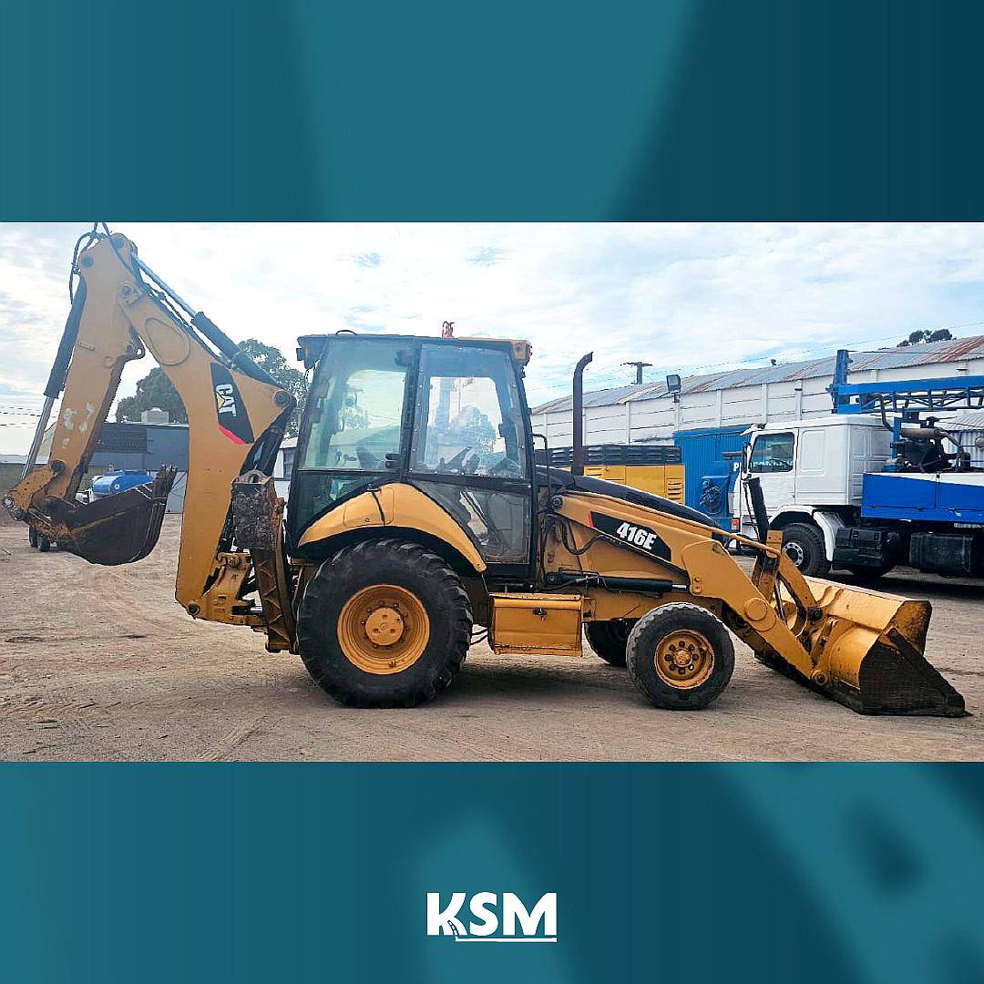 Pala y Retro Caterpillar 414e (id799)