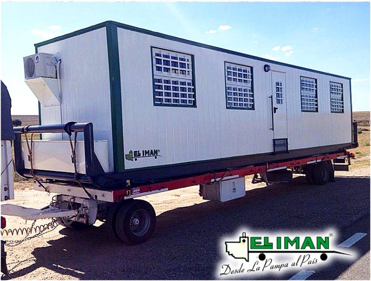 Casilla Trailer Oficina, Cocina y Baño - el Iman