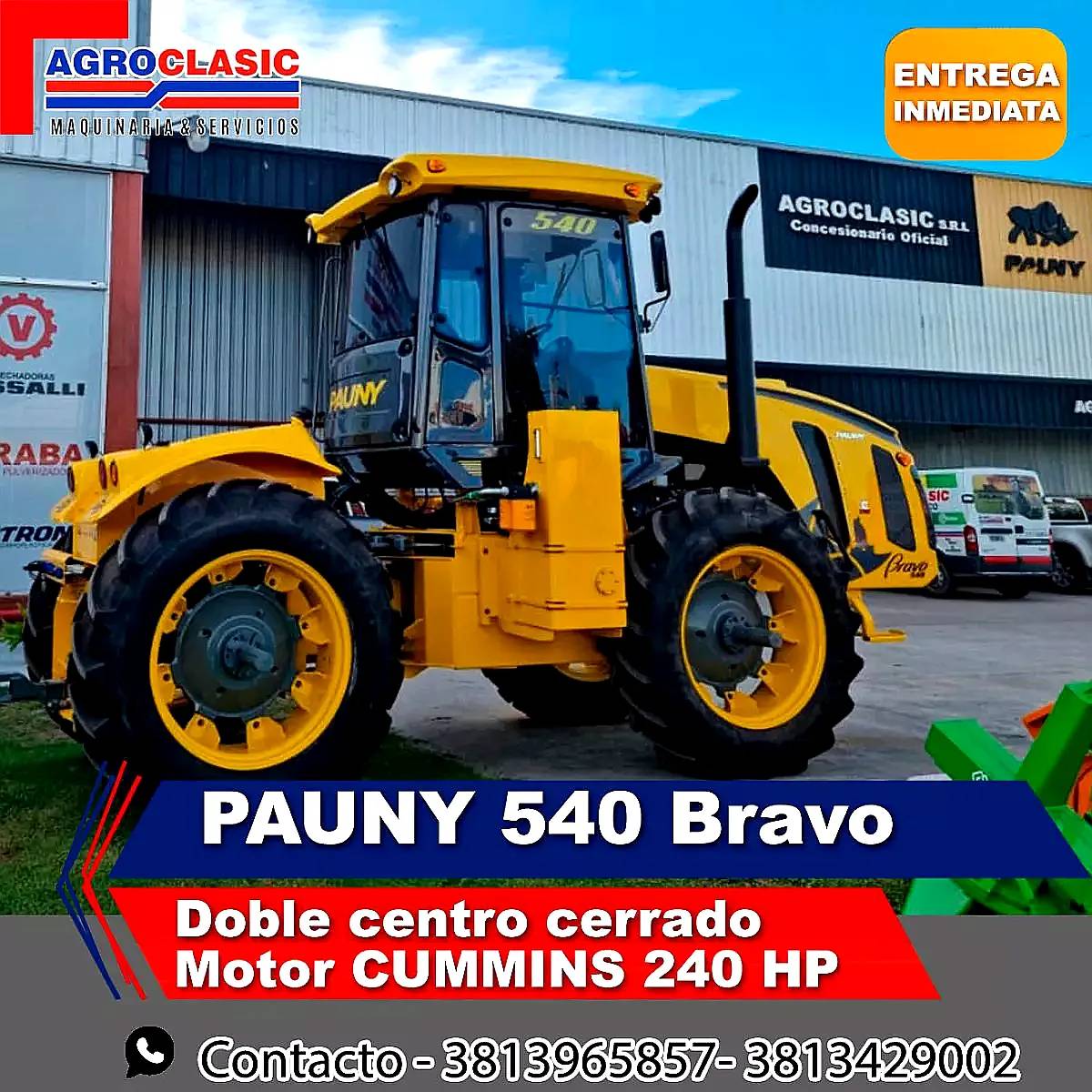 Tractor Pauny 540 Bravo
