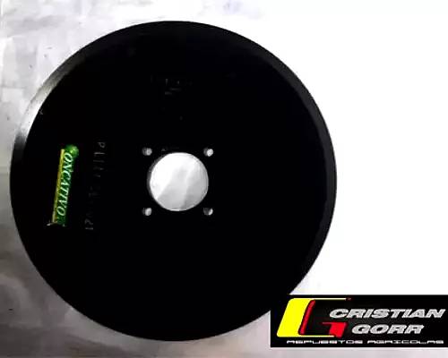 Disco Plano de 15 en 4mm / Centro 56mm / 5 Aguj / Estandar