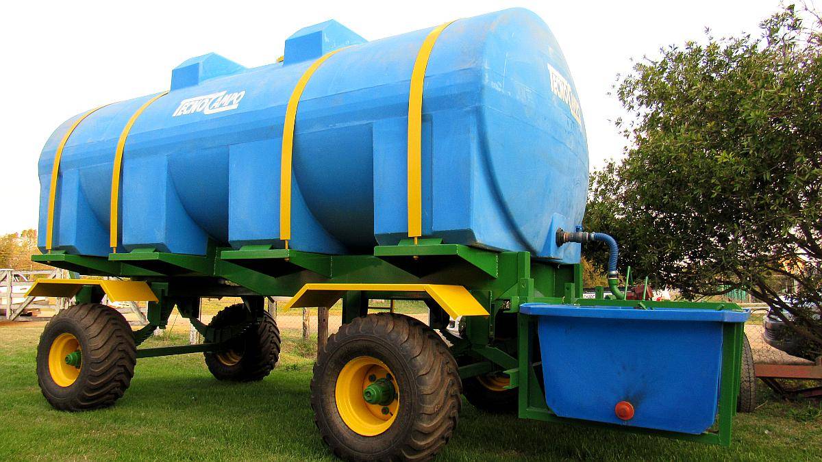 Tanque Bebedero Movil 10.000/12000 Litros Tecno Campo