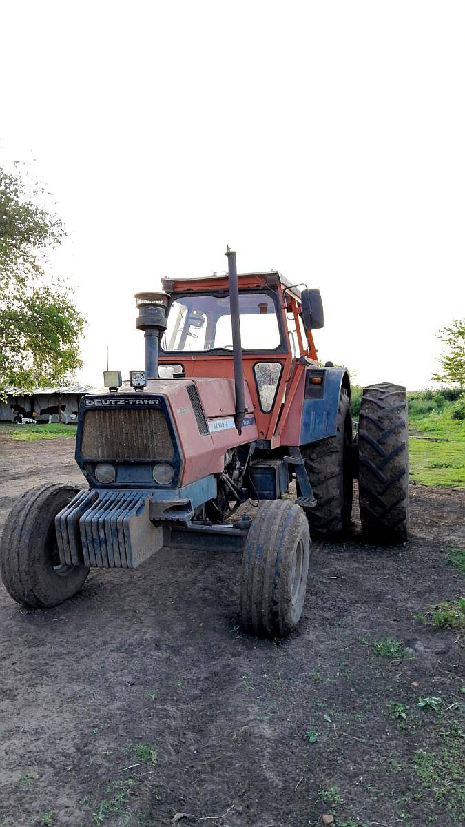 Deutz AX 160, Duales Trasera, Traccion Simple, Trabajando