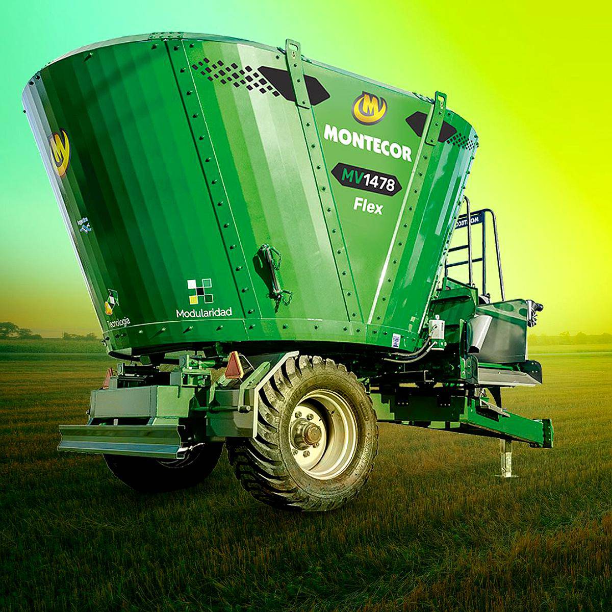 Montecor Mixer V. 14m3 Montecor – MR – 1 Eje – AC Flex - Año: 2025 - Agroads