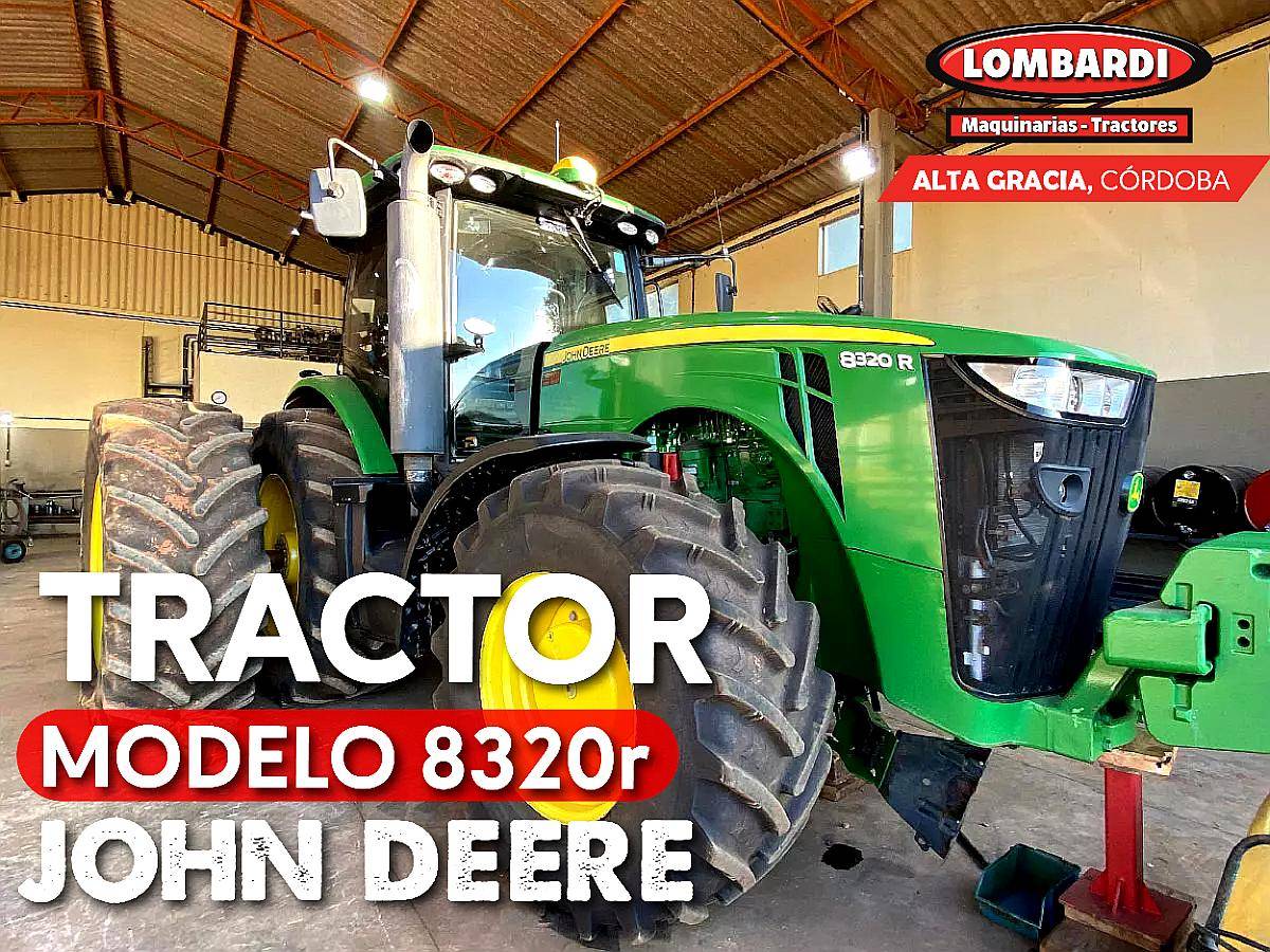 Tractor John Deere 8320r para Importar de Brasil + Impuestos