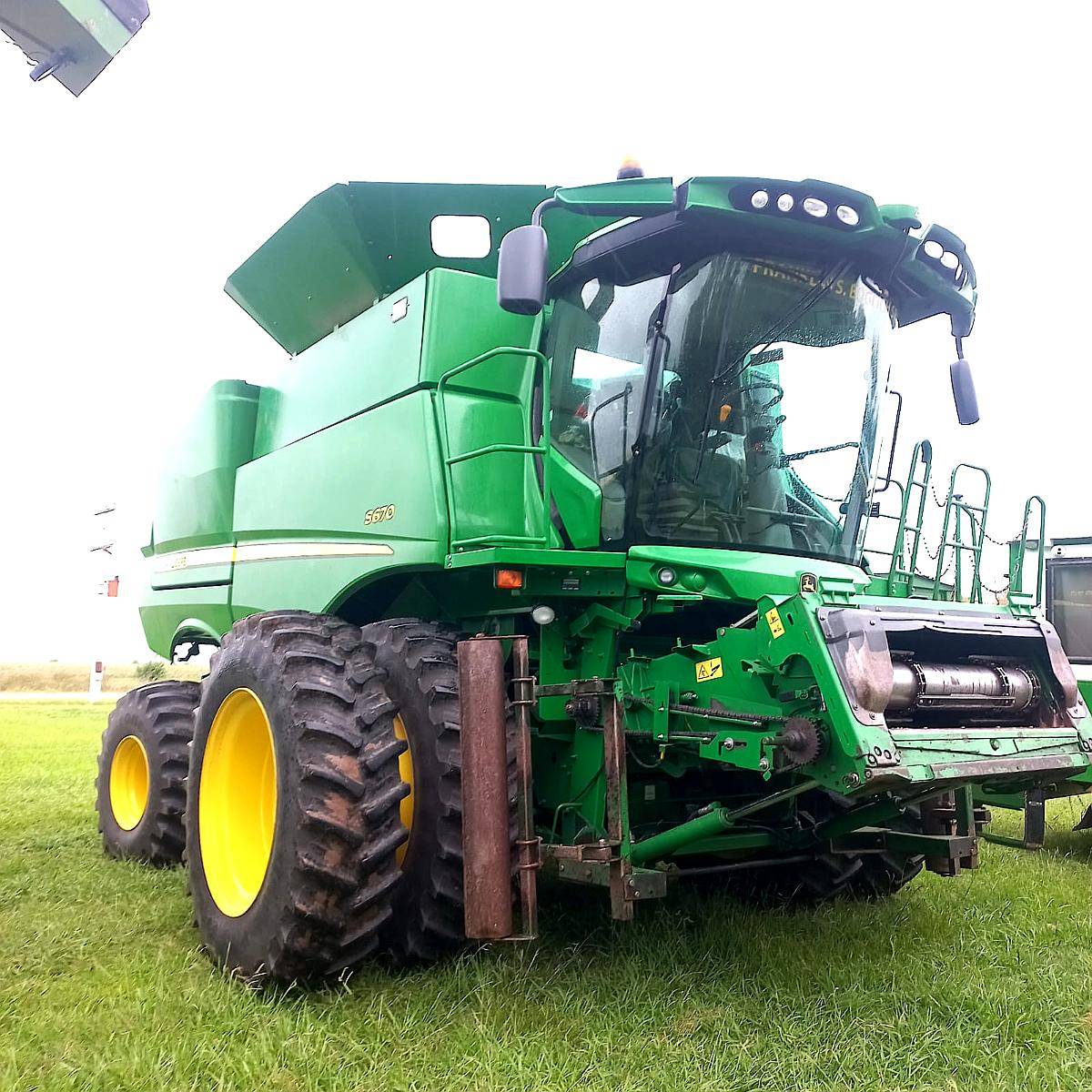 Jd S670 Draper 35 Pies año 2014 ( NO Toma Canje ) muy Buena