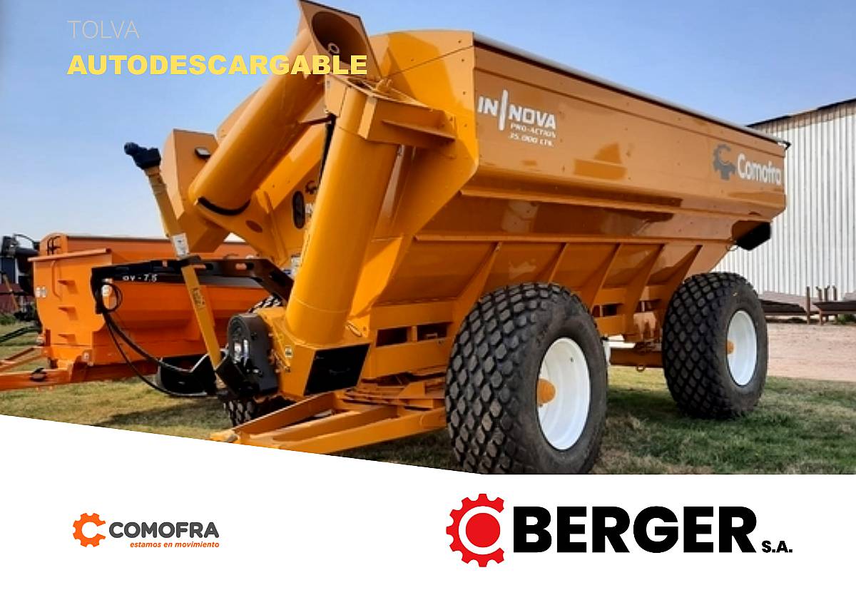 Tolva Autodescargable Comofra 35000 Lts - Nuevo