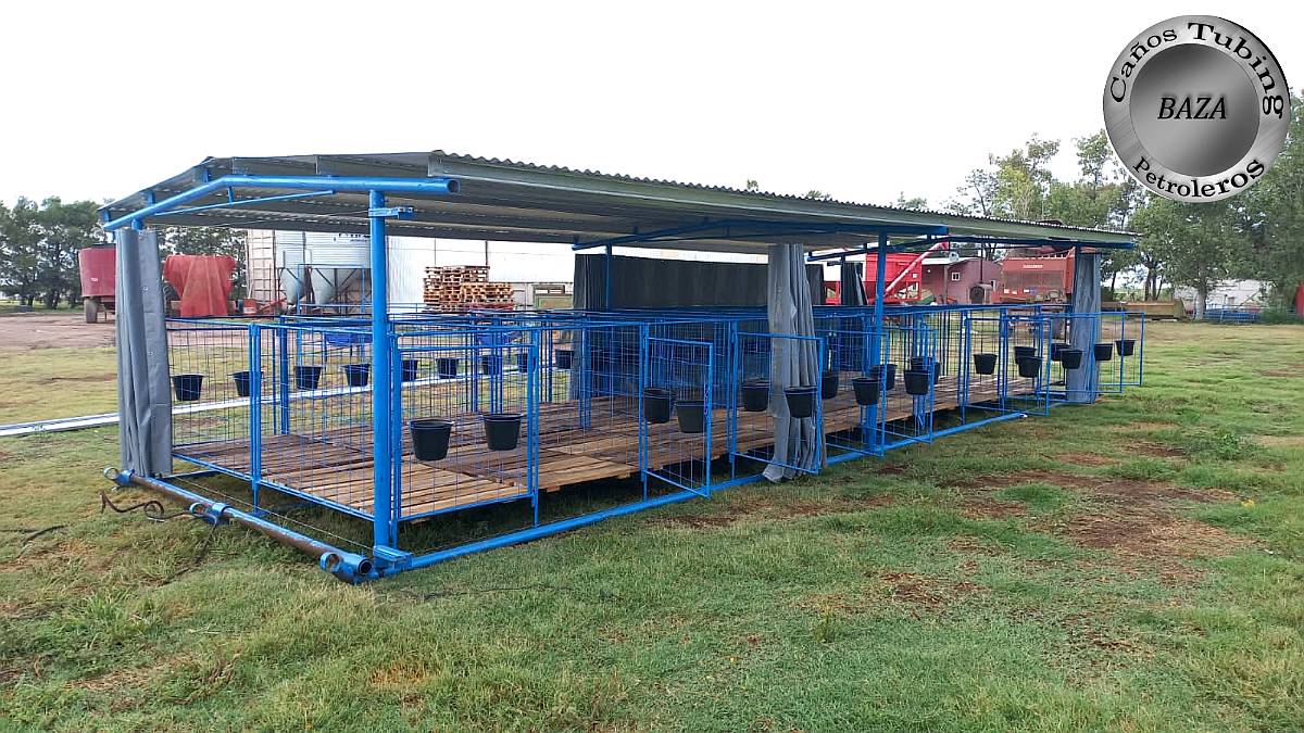 Guacheras Móviles para 20 Terneros