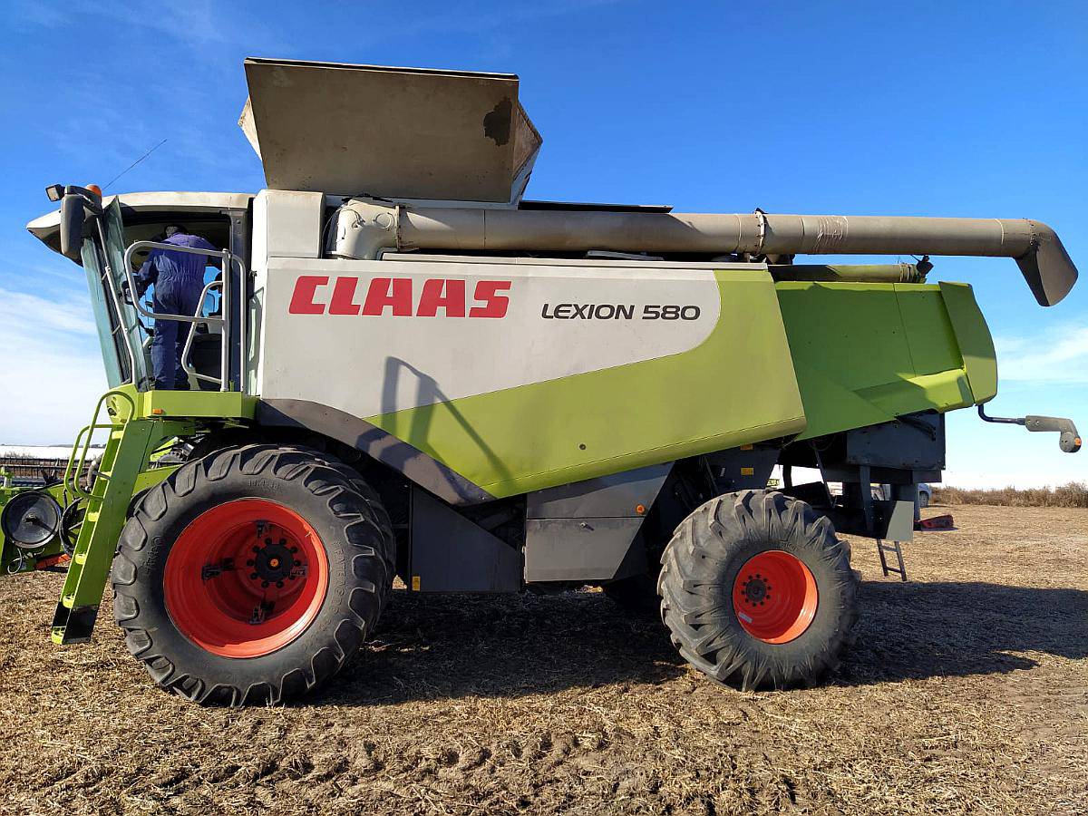 Cosechadora Claas Lexion 580