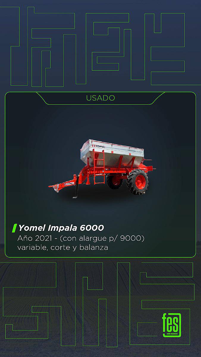Fertilizadora Yomel Impala 6000 + 3000