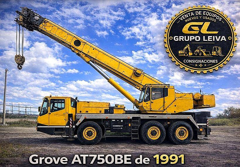 Grúa Todo Terreno Grove At750be 45 TON 6x6x6