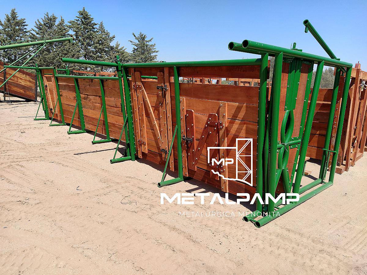 Manga Reforzada de Caño Petrolero y Madera