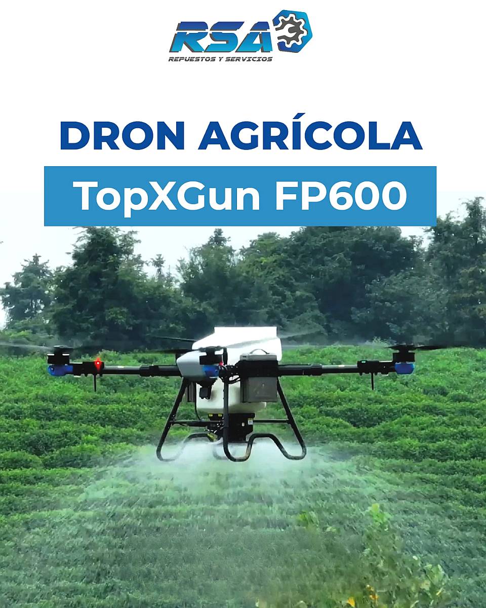 Drone Agrícola Topxgun FP600 50l Pulverizador Dispersor PRO