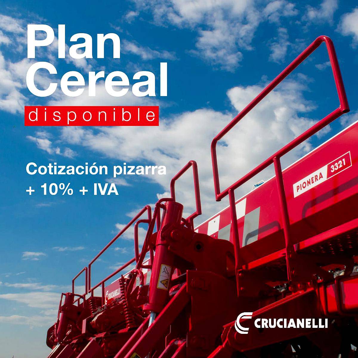 Sembradoras Crucianelli: Nueva Pionera - Multipropósito