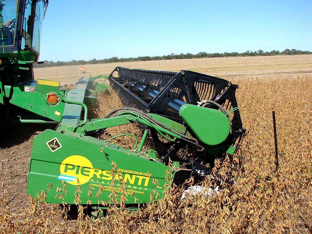 Plataforma Reformada a Lona 35 Pies para John Deere