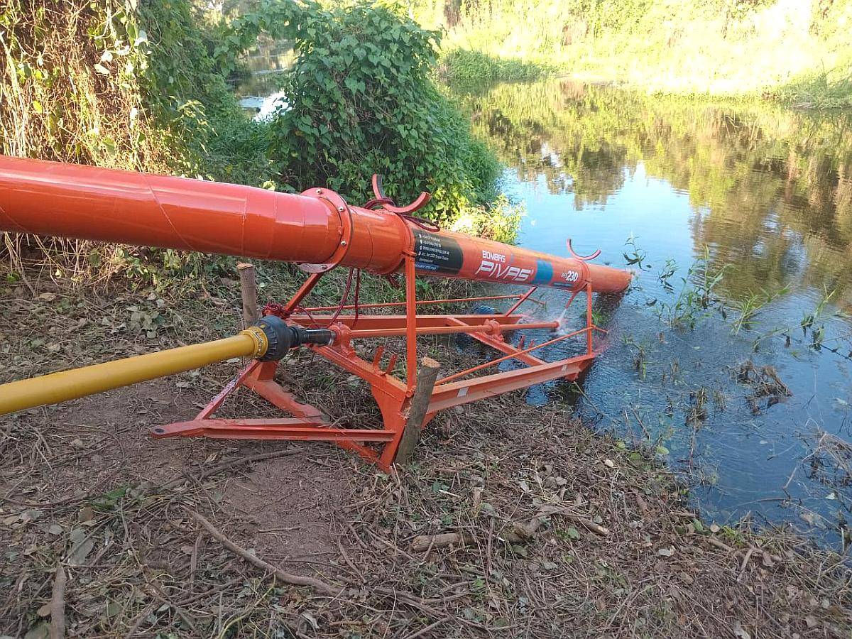 Bomba de Agua Sumergible Portátil para Riego e Inundación