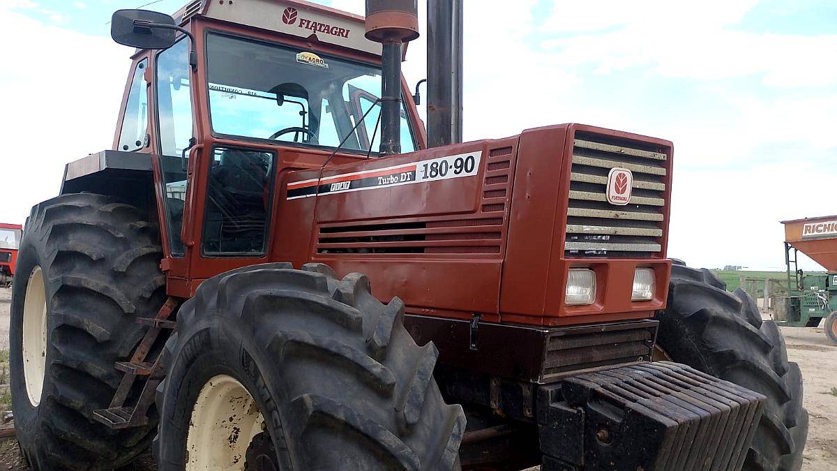 Fiat Agri 180-90. 180 HP. Motor Fiat, Italiano. DT