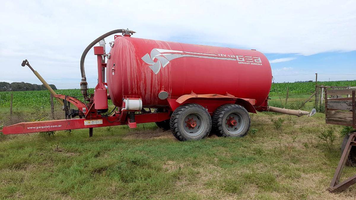 Tanque Estercolero GEA TEV120 de 12.000 Litros