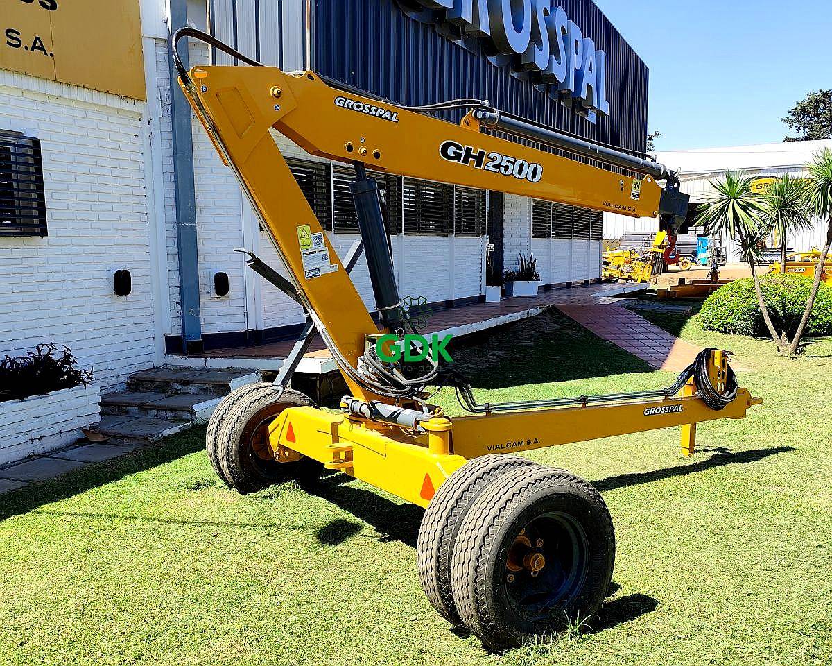 Grua Multifuncion GH 2500 Hidraulica. Grosspal