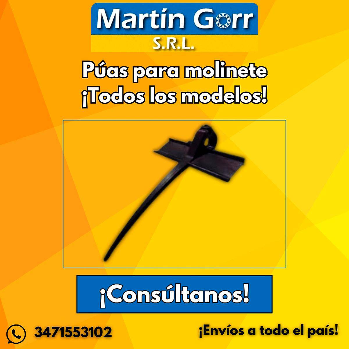 Púa para Molinete Todas las Marcas