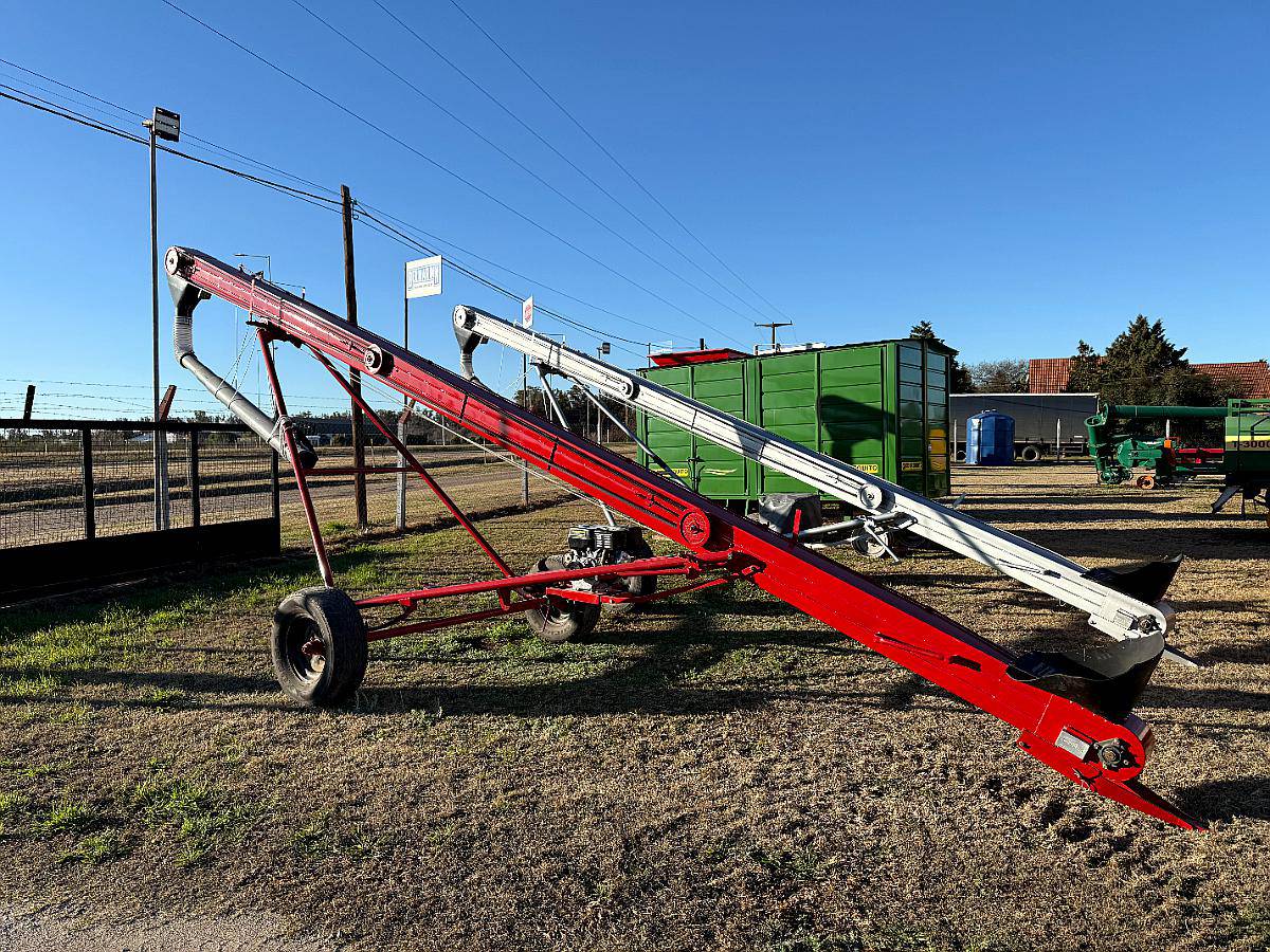 Noria Cargadora de Semilla y Fertilizante de 9mts con Motor