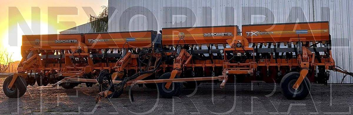 Agrometal 33/35 Neumatica Click y Variable en Siembra y Fert